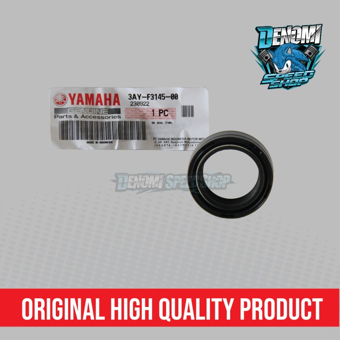 Seal Sil Shock Sok Depan Yamaha F1ZR FIZR F1Z FIZ R Alfa Force 1 Crypton Vega Jupiter Original YGP 3AY-F3145-00