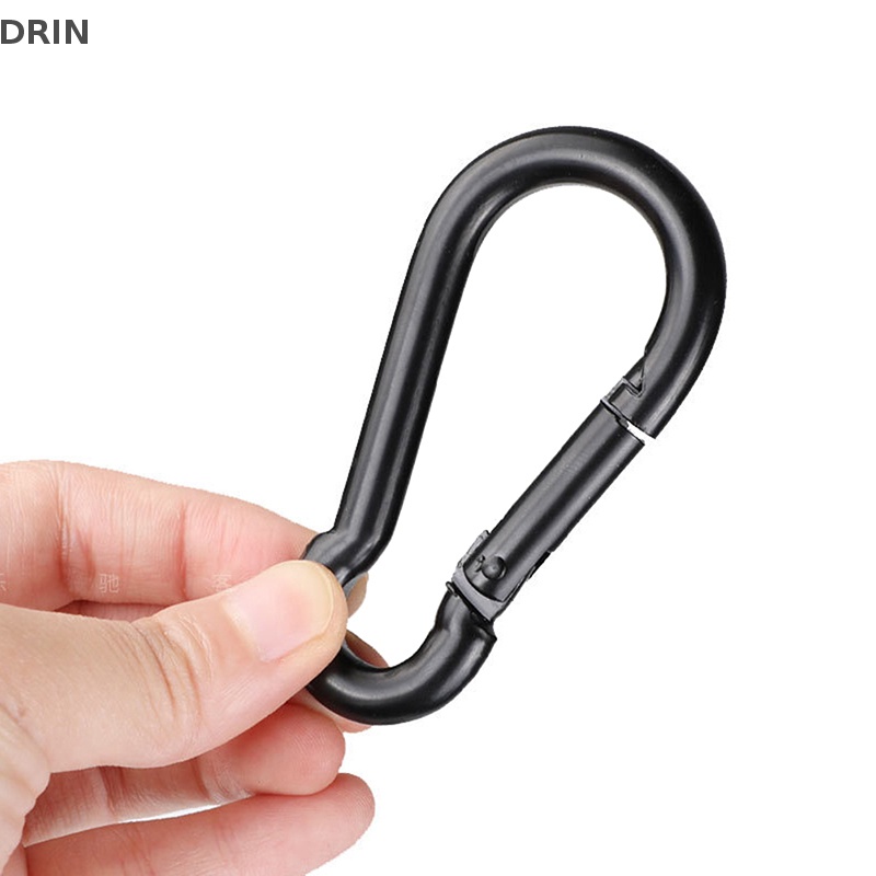 Dr Metal Gantungan Kunci Klip Kait D Carabiner Hooks Konektor Untuk Membuat Perhiasan Key Ring Temuan DIY Grosir vn