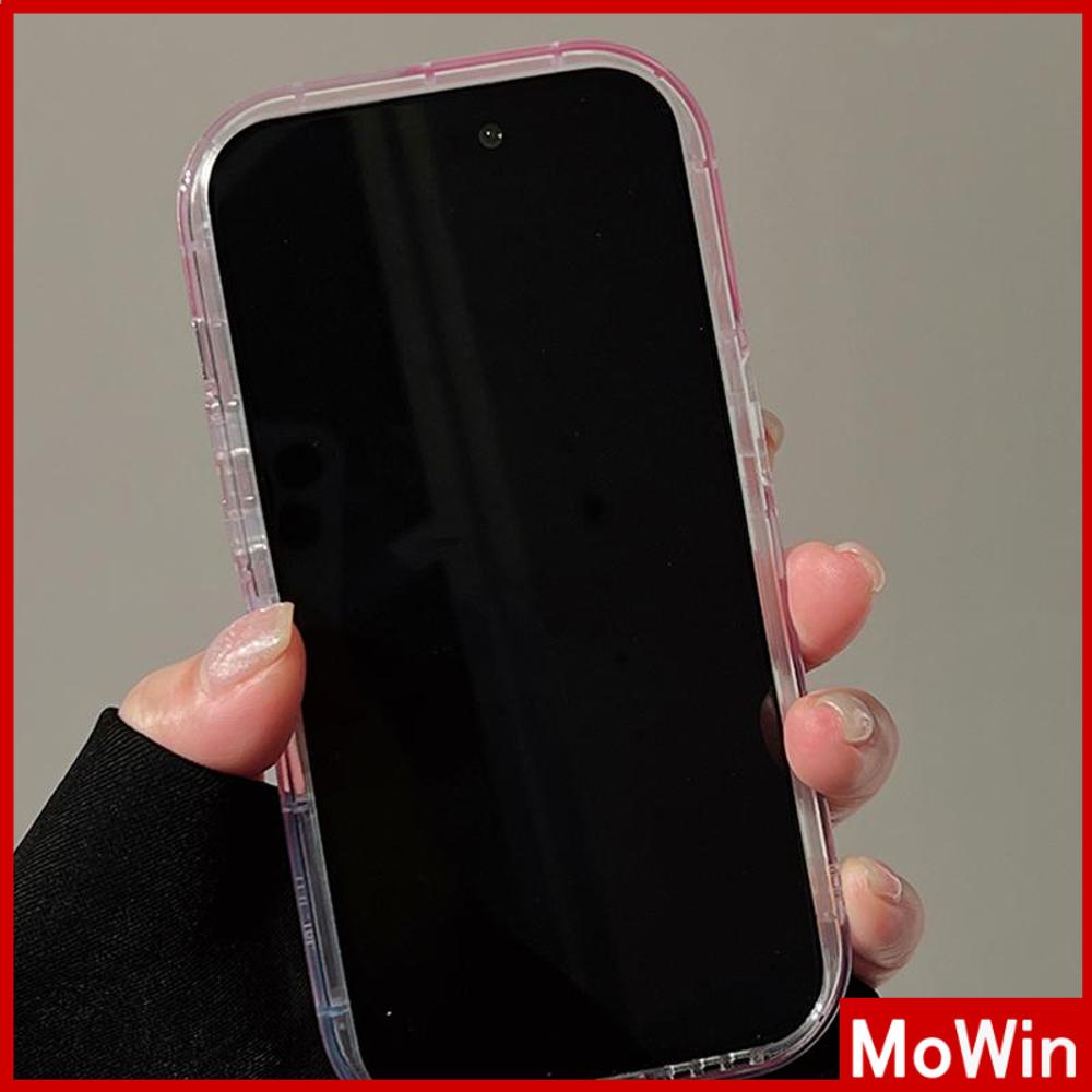 For iPhone 14 Pro Max iPhone Case Laser Reflective Clear Phone Case TPU Soft Shell Airbag Shockproof Simple English Compatible with iPhone 13 Pro max 12 Pro Max 11 xr xs max 7 8