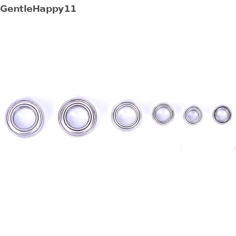 Gentlehappy Fishing Sealed Bearings Aksesori Gulungan Stainless Steel 6ukuran Untuk Gulungan Pancing id