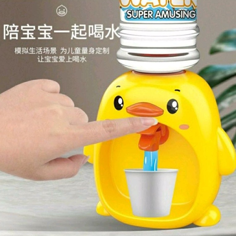 Terlaris  Mainan Anak Dispenser Mini Bebek/ Dispenser Galon Mini Portable Mainan Edukasi Anak