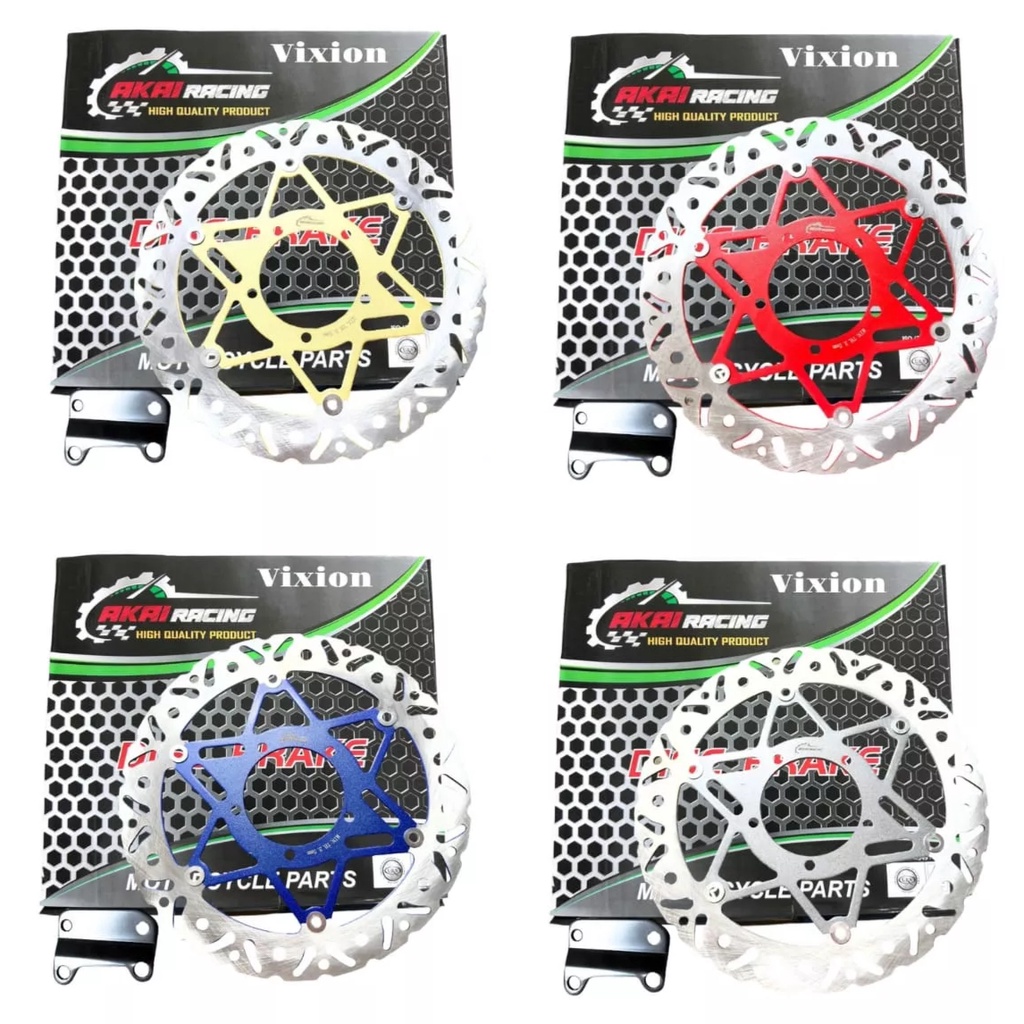 Piringan Cakram Depan Variasi Model Psm Disc Lebar Vixion Cakram Vixion Piringan Vixion Akai Racing