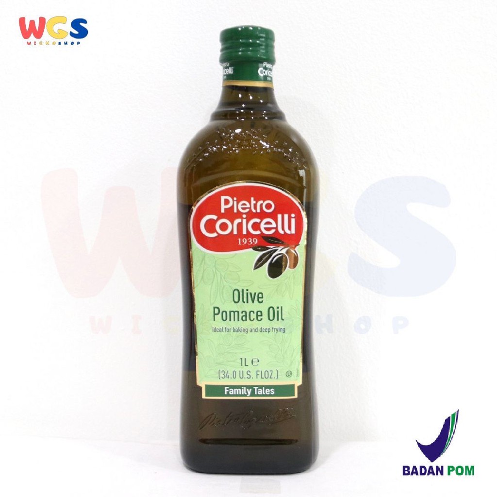 Pietro Coricelli Pomace Olive Oil for Cooking Oil 1 ltr - Halal