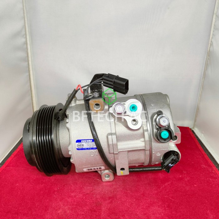 Compressor Hyundai Tucson 2014 Kaki 3 + Spool Kompresor AC Mobil