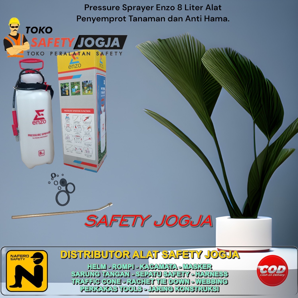 Pressure Sprayer Enzo 8 Liter Alat Penyemprot Tanaman