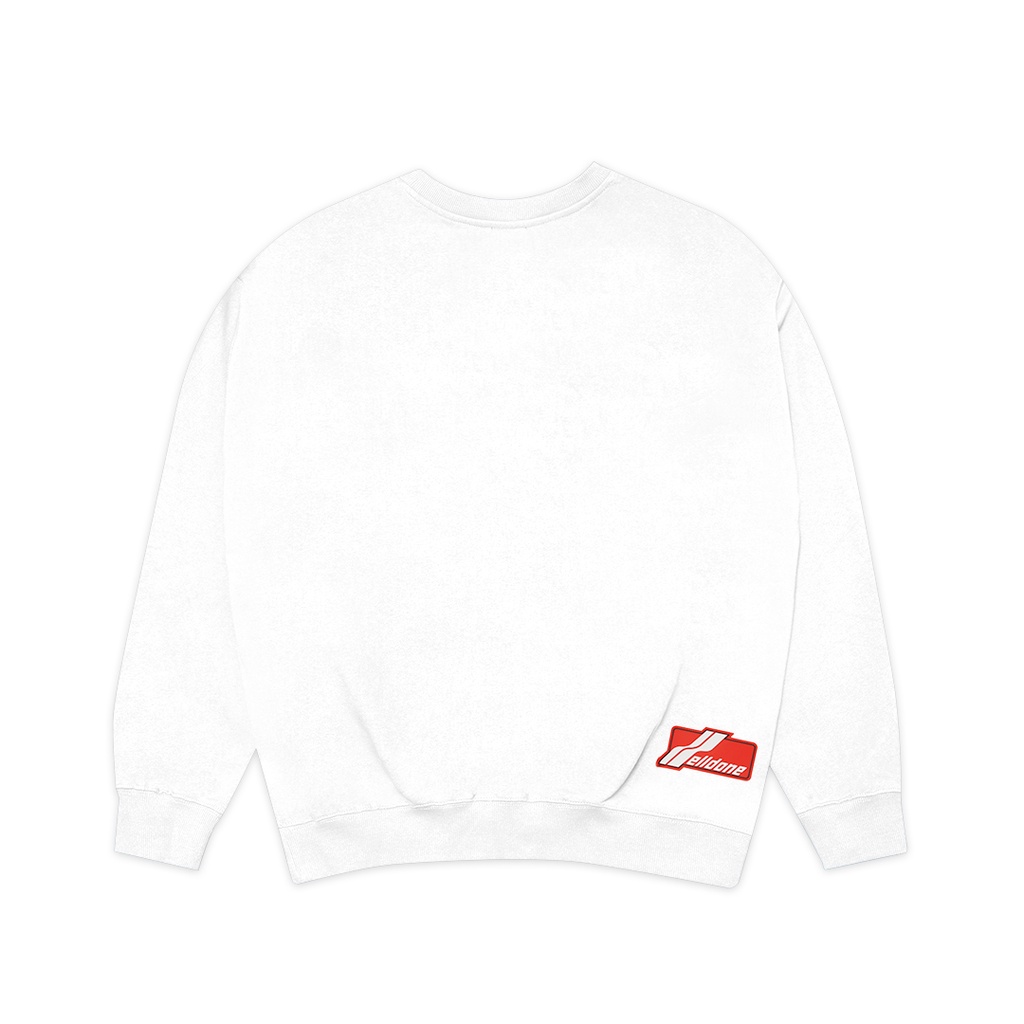 We11done Multi Logo Sweatshirt White