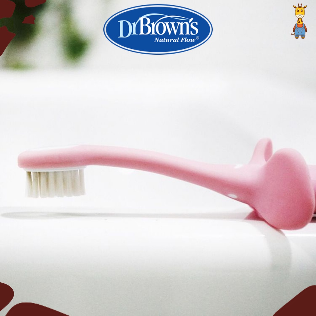 Dr.Brown's Infant-to-Toddler Toothbrush / Sikat gigi anak