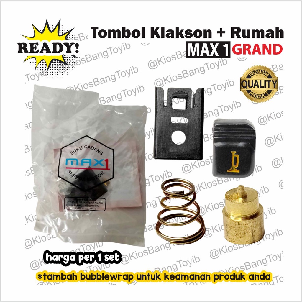 1set Saklar Tombol Klakson + Rumah Honda GRAND ASTREA PRIMA (Max1)