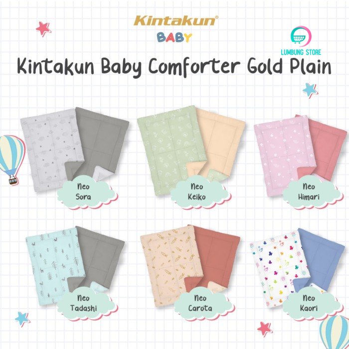 Baby Comforter Only Gold Neo Katun Anti Bakteri - Carota