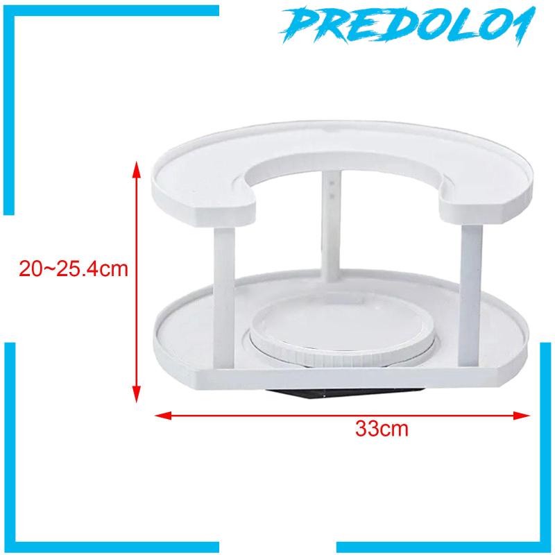 [Predolo1] Rak Bumbu Putar 360derajat Meja Putar Tempat Penyimpanan Kosmetik Untuk Pantry