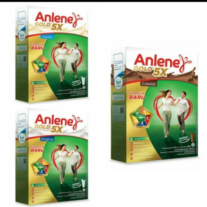 

Promo Terjangkau ~ Anlene Gold Coklat /vanilla /original 250 gr (3 box) - original, 2023