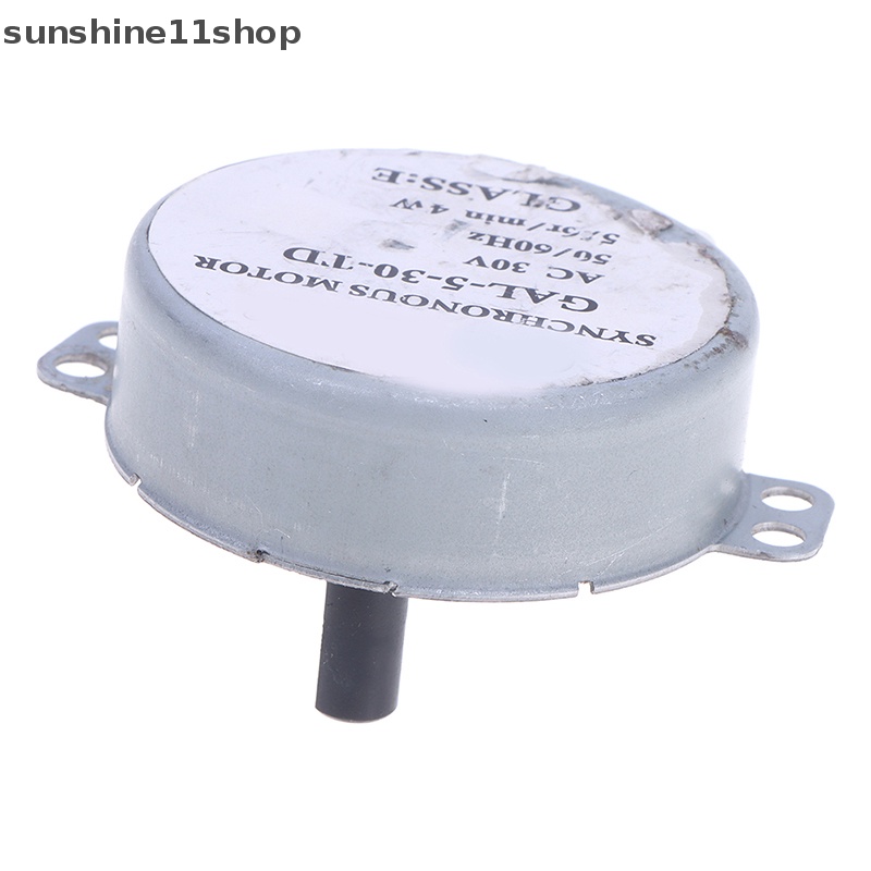 Sho AC 30V Microwave Oven Synchronous Meja Putar Motor Tray Motor Kompatibel Dengan Galanz Microwave Oven GAL-5-30-TD 4W Aksesoris N