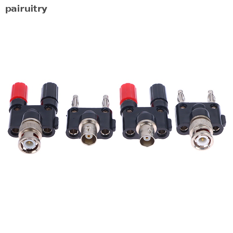 Prt 1Pcs BNC Banana Male Female Jack Konektor Coaxial BNC Tee Tipe 3Way Splitter PRT