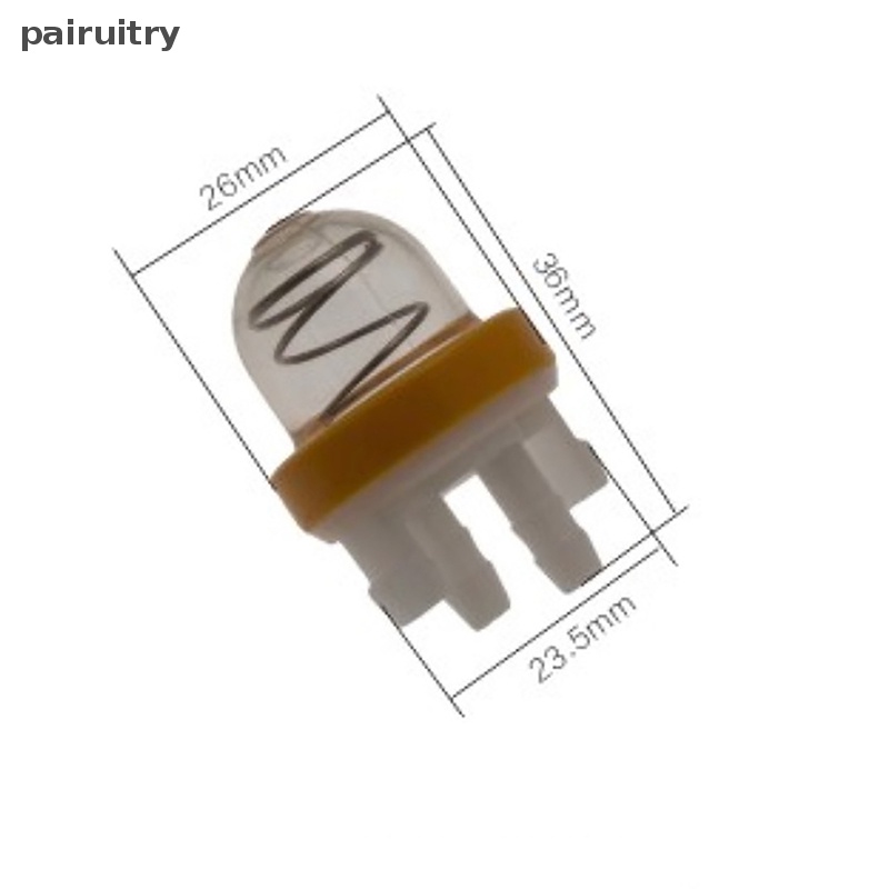 Prt 1pcs Snap-in Fuel Primer Bulb 4238-350-6201 Bagian Karburator Praktis Tahan Lama PRT