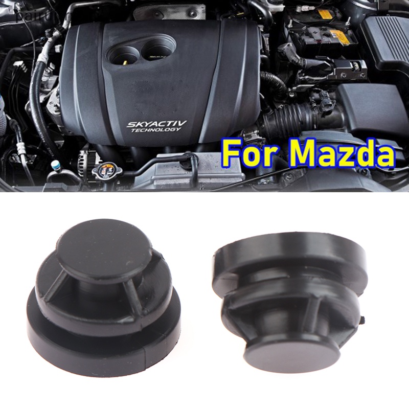 Prt 2Pcs Kompatibel Dengan Mazda Axela Atenza CX4 CX5 Penutup Atas Mesin Trim Karet Grommet Mount Bush Buffer Sleeve Pad Guard Plate Cushion PRT