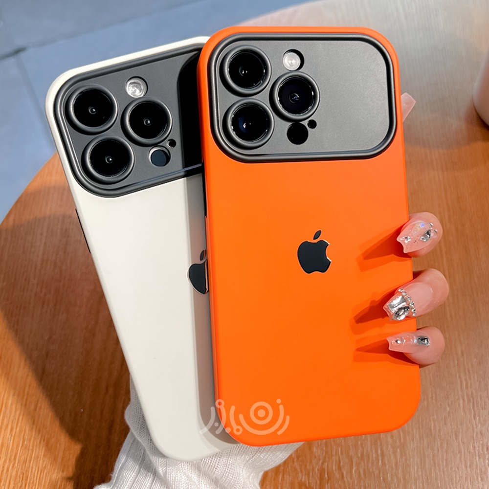 IPHONE 2in1 Full Cover Lensa Phone Case Untuk Iphone11 12 13 14 Pro MAX Plus Case X XS MAX XR Silikon Lembut Bumper Shockproof Casing Penutup Belakang