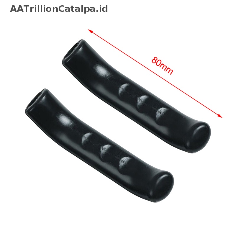 Aatrillioncatalpa 1pasang Grip Tuas Rem Sepeda MTB Untuk Sepeda Silicone Handle Cover Silicone Cover Cycling Brake Grip ID