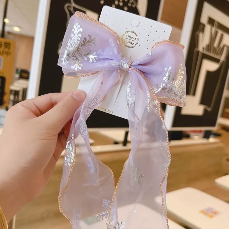 Jepit Rambut Anak Model Pita H481-2 Jepitan Rambut Anak Jepitan pita  Korean Style aksesoris anak Mall Shopping