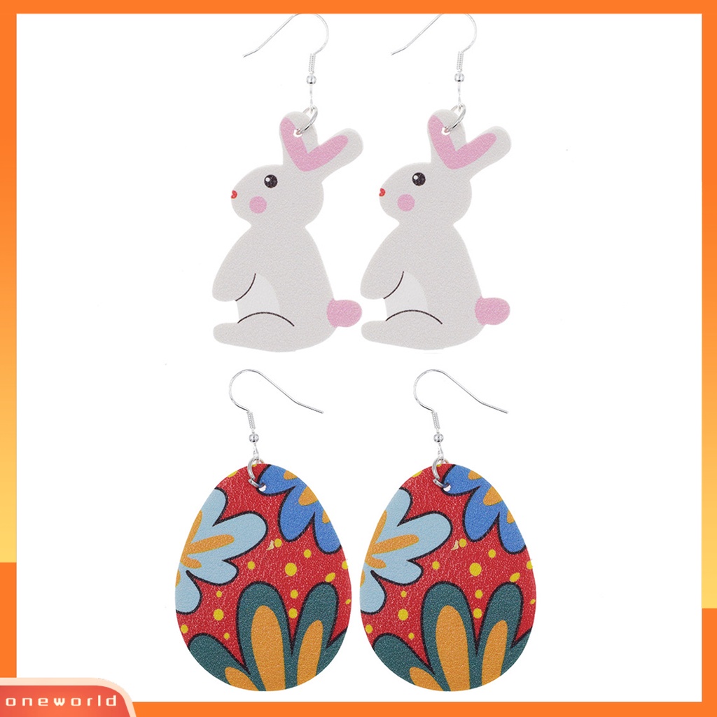 [WOD] Anting Menjuntai Nyaman Indah Elegan Easter Bunny Earing Untuk Hajatan