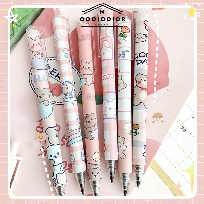 COD❤️Pensil Abadi Kreatif Cewek Cantik Awet Tidak Mudah Patah Pensil Tidak Diraut- cl