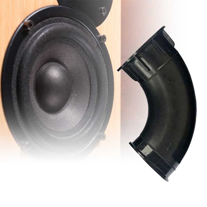 Speaker Port Tabung Bass Reflex Lubang Angin Konektor 54x50mm Subwoofer Woofer Kotak