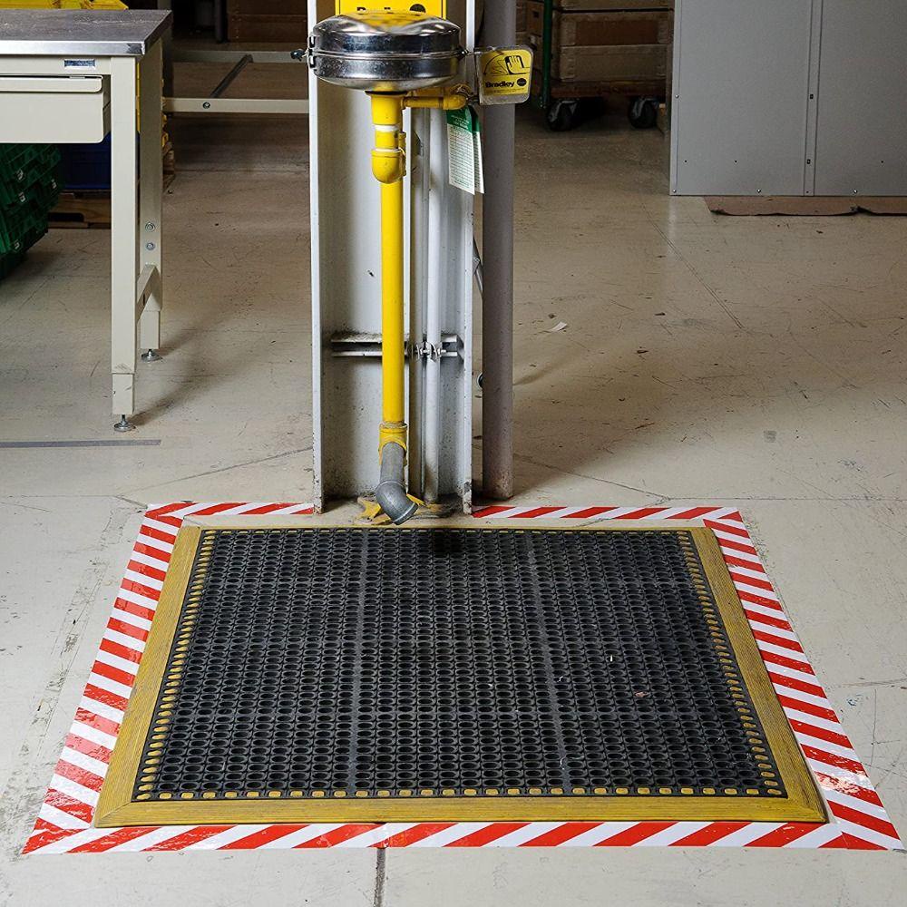 TOP Tape Barricade Merah Putih High Visibility Red Flagging Tape Untuk Tape Peringatan Keamanan Outdoor