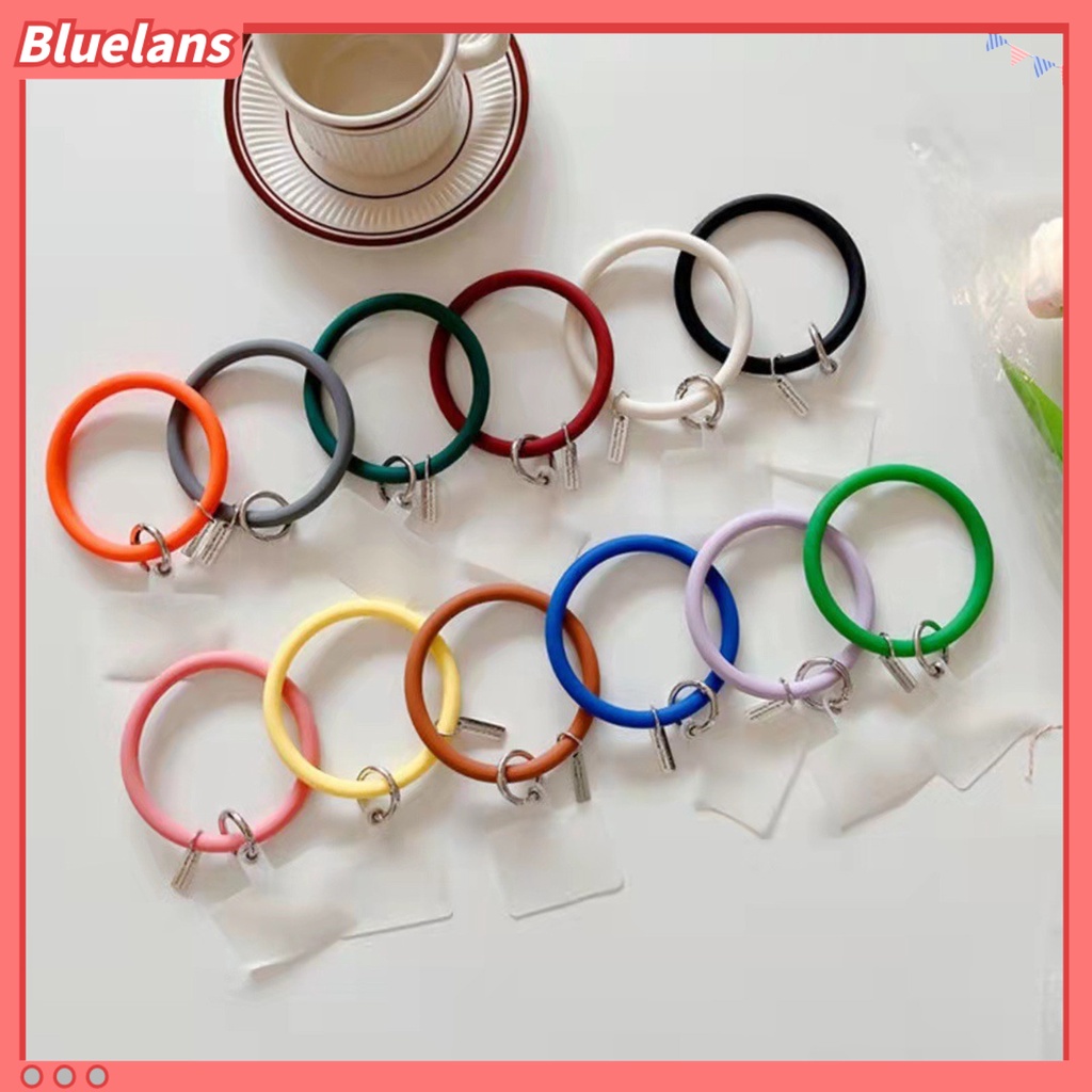 [BLS] Telepon Cincin Anti Hilang Anti-Jatuh Universal Tahan Aus Nyaman Dipakai Ketangguhan Tinggi Perlindungan Ponsel Silikon Cover Gantung Gelang Aksesoris Telepon