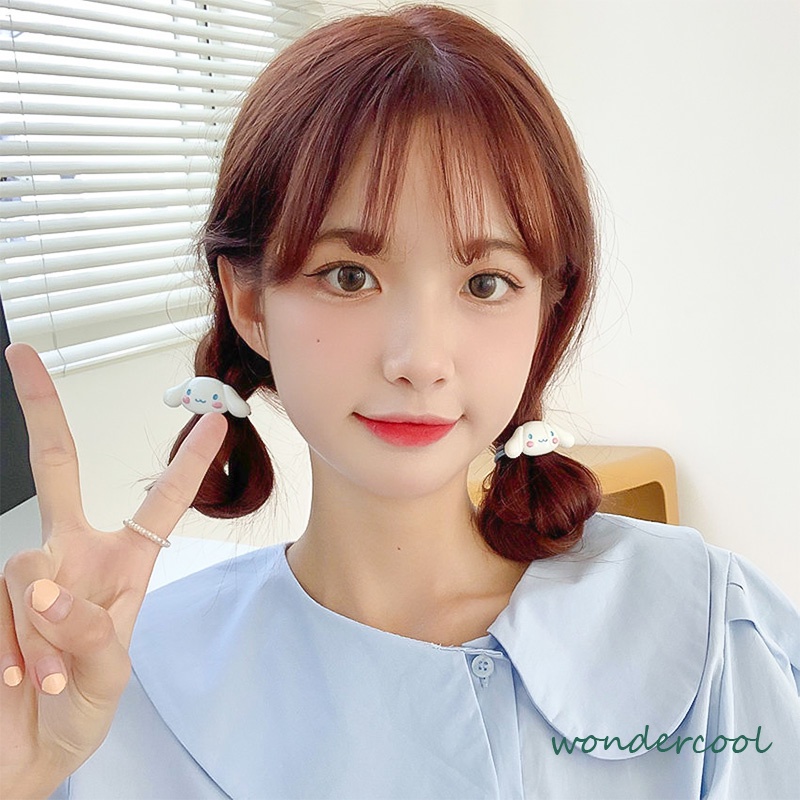 Tali Rambut Anak Kartun Tali Rambut Gadis Kecil Lucu Karet Gelang Cincin Rambut-Won