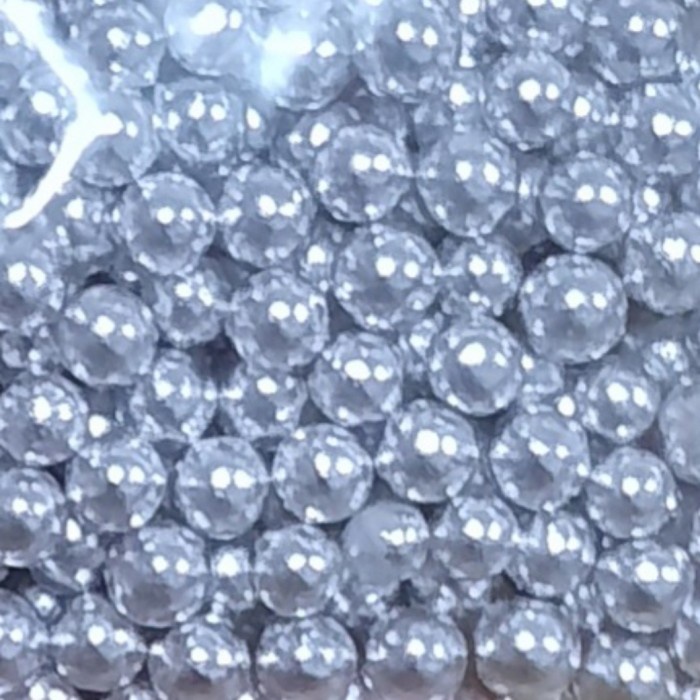 

Sprinkle Mutiara Silver Gold Pearl 250 gram Spikel Trimit Gula Permen - SILVER