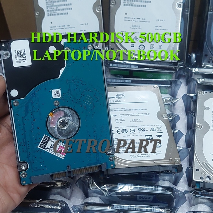HDD HARDISK 5400rpm 2.5&quot; Slim Laptop PS3 PS4 kapasitas 500GB Model Slim