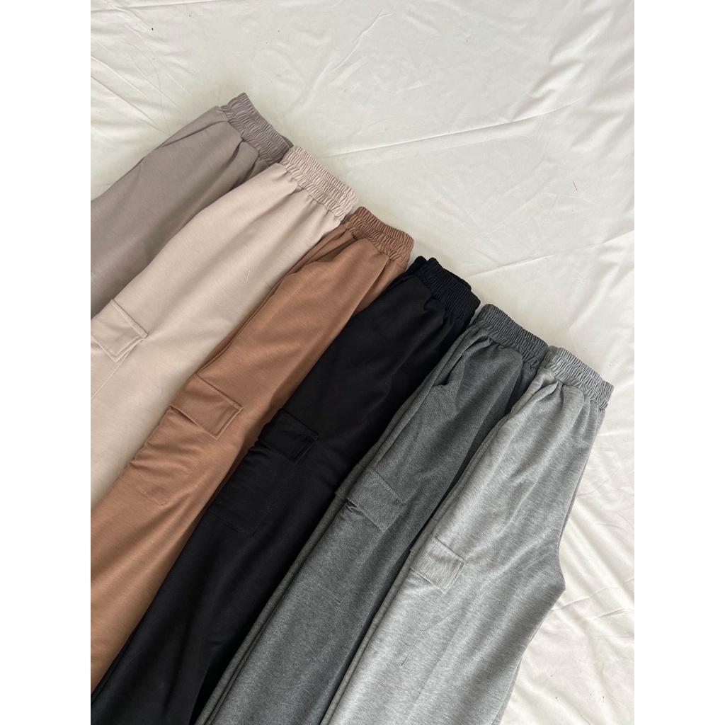 Vela Cargo pants Celana Panjang Wanita A836