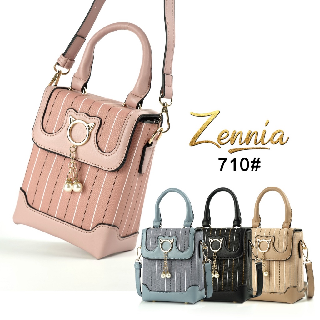 Tas Selempang Zennia 710 Tas HP Mini Tas Slingpouch Wanita Tas Fashion