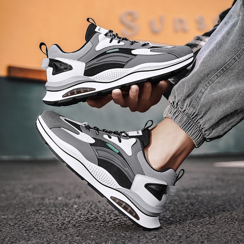 KX120741 Sneakers Pria Import Fashion Terbaru Sepatu Olahraga Travelling Running Shoes