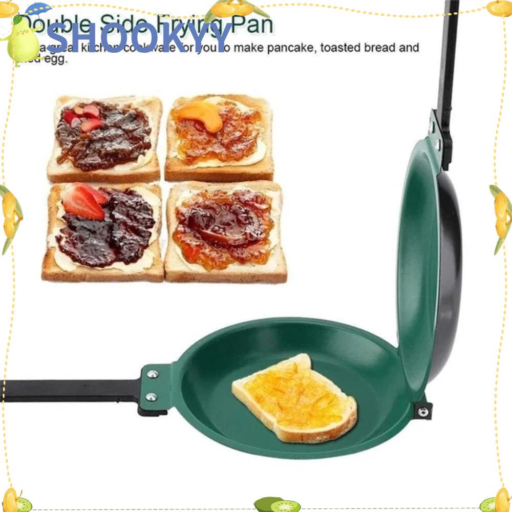 Chookyy Wajan Penggorengan Hijau Dengan Lapisan Keramik Cookware Pancake Maker