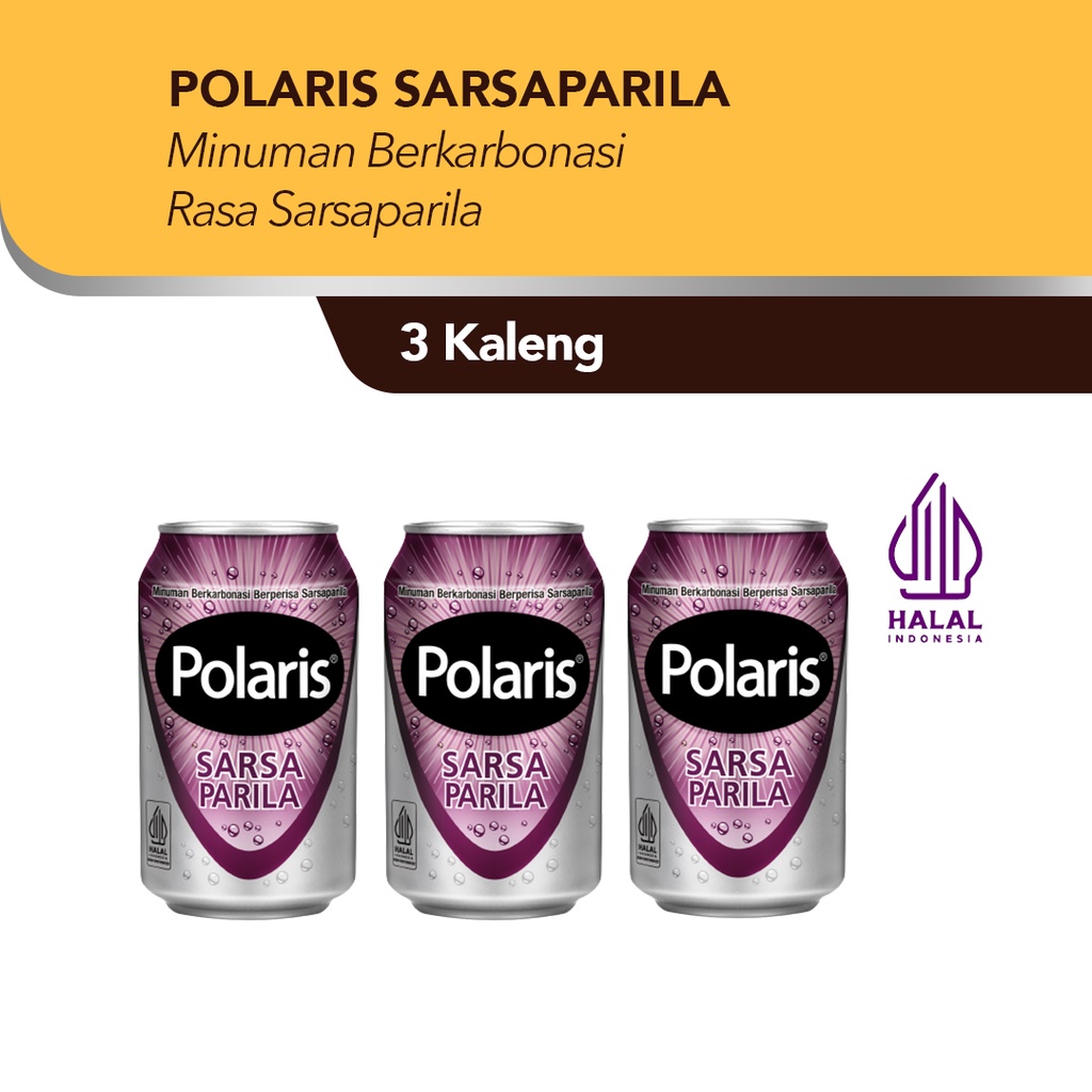 

Polaris Sarsaparila 330ml isi 3pcs [Exp : 11.2025]