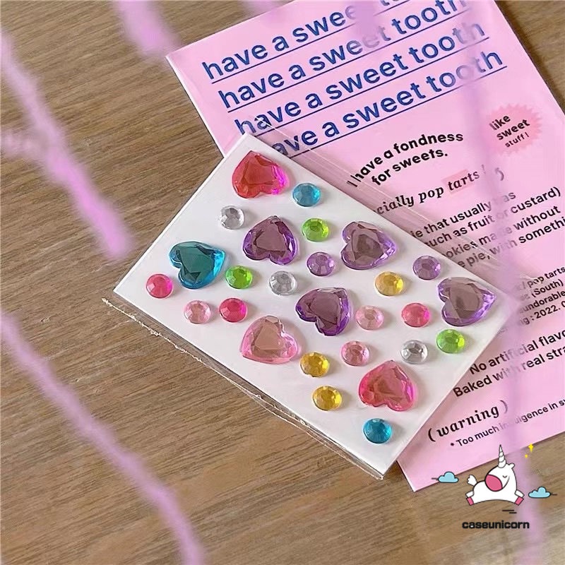 Casing Persegi Plating Mewah Warna Solid Sederhana Kompatibel Untuk iPhone 7Plus 11 8Plus 13 14 11 12 Pro MAX XR X XS MAX Warna-Warni Cinta Hati Berlian Casing Ponsel Dengan Dekorasi Stiker