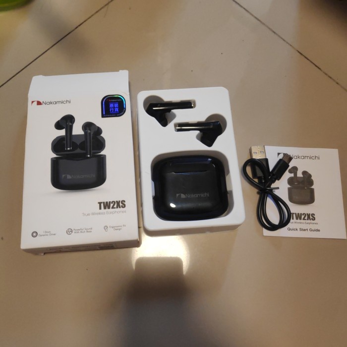 Nakamichi TW2XS earphone bluetooth original Nakamichi murah jual cepat