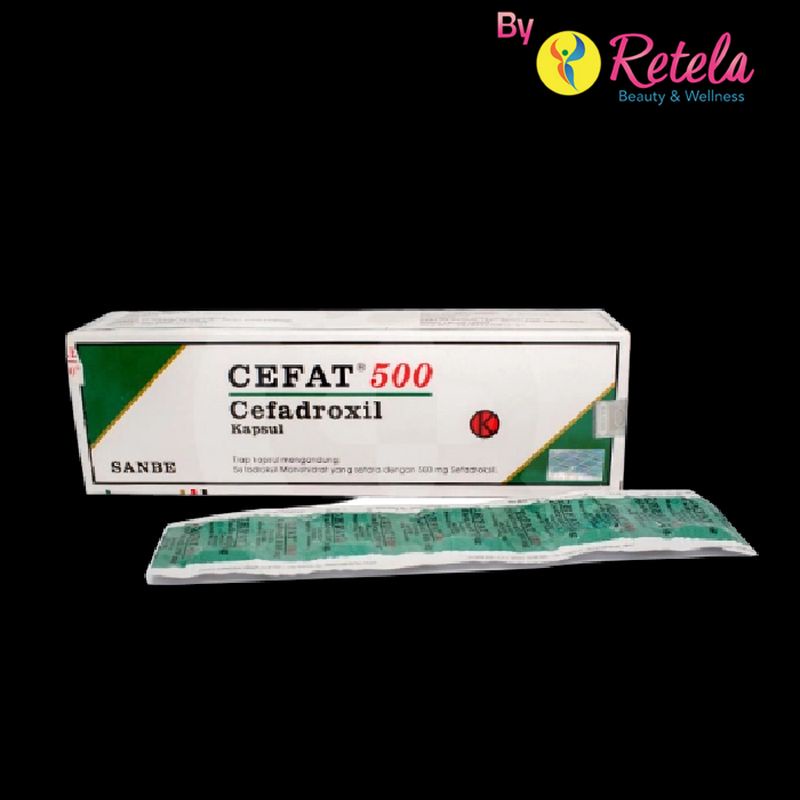 Cefat 500 Mg 1 Strip 10 Capsul