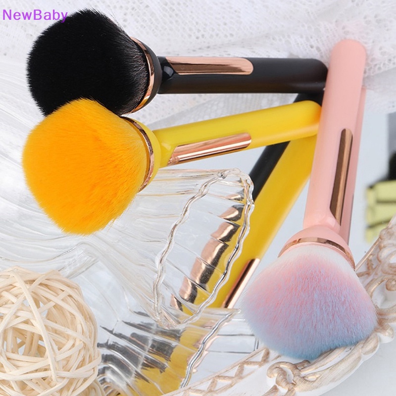 Newbaby 1PC Sikat Pembersih Debu Kuku Kepala Besar Untuk Manicure Blush Powder Makeup Brushes ID