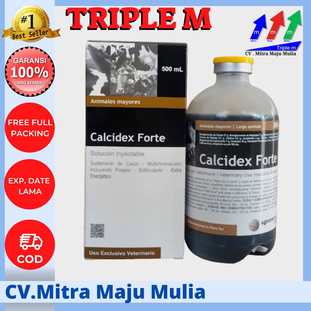 CALCIDEX FORTE 500 ML AGROVET