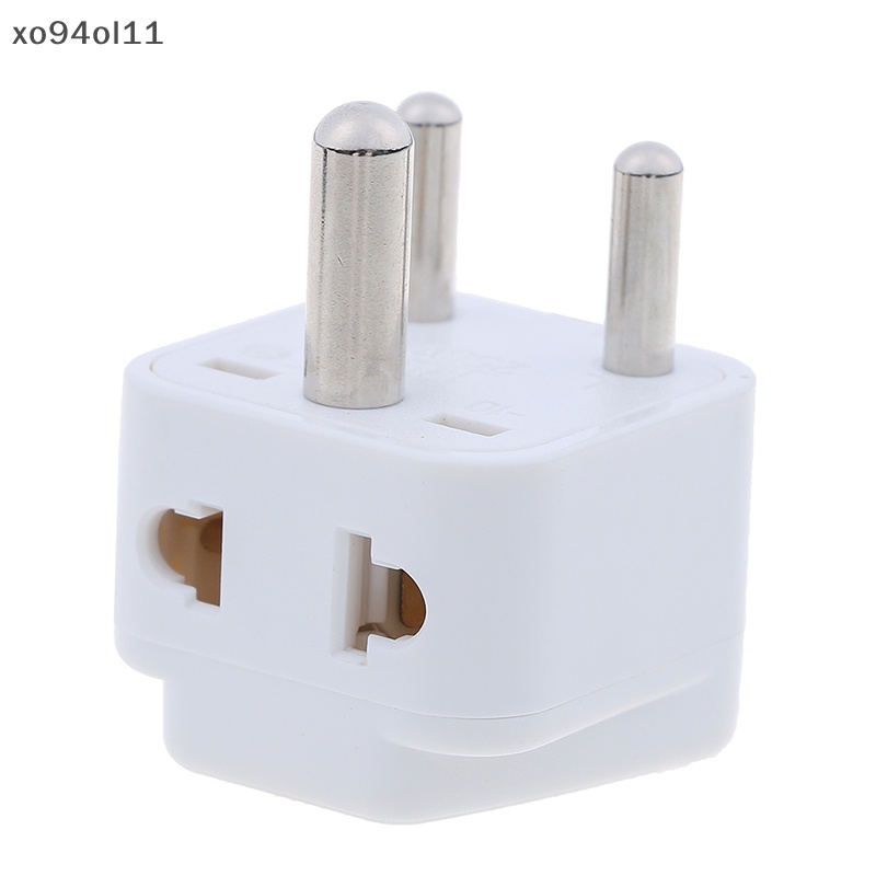 Xo Universal travel US AU UK to India/Sri Lanka/ Nepal plug power convertor adapter OL