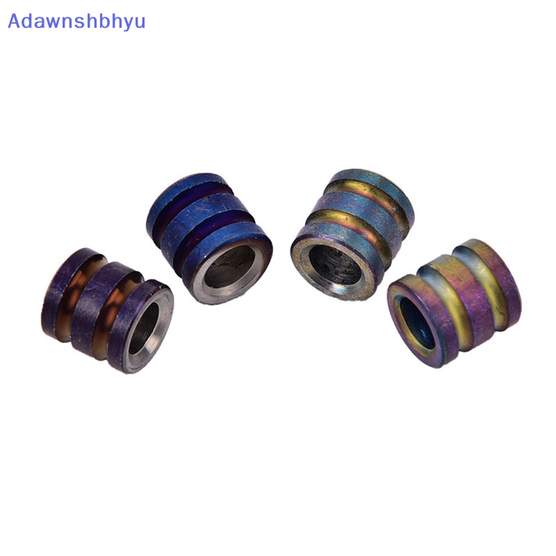 Adhyu Titanium Alloy Beads Paracord Beads Outdoor Parasut Cord Gadget ID