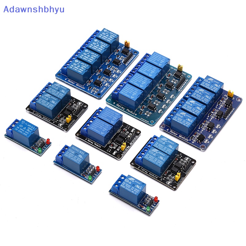 Modul Relay Adhyu 5V 12V 24V Dengan Relay Optocoupler Output1 Modul Relay 2 4 Arah ID