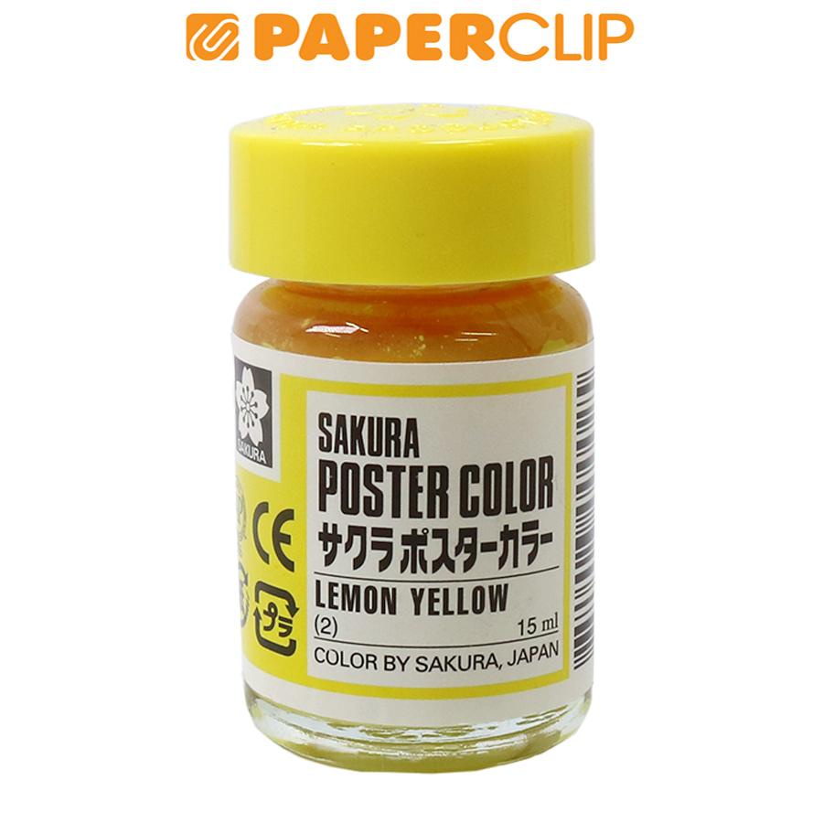 

POSTER COLOR XPW15-002 SAKURA 15ML LEMON YELLOW