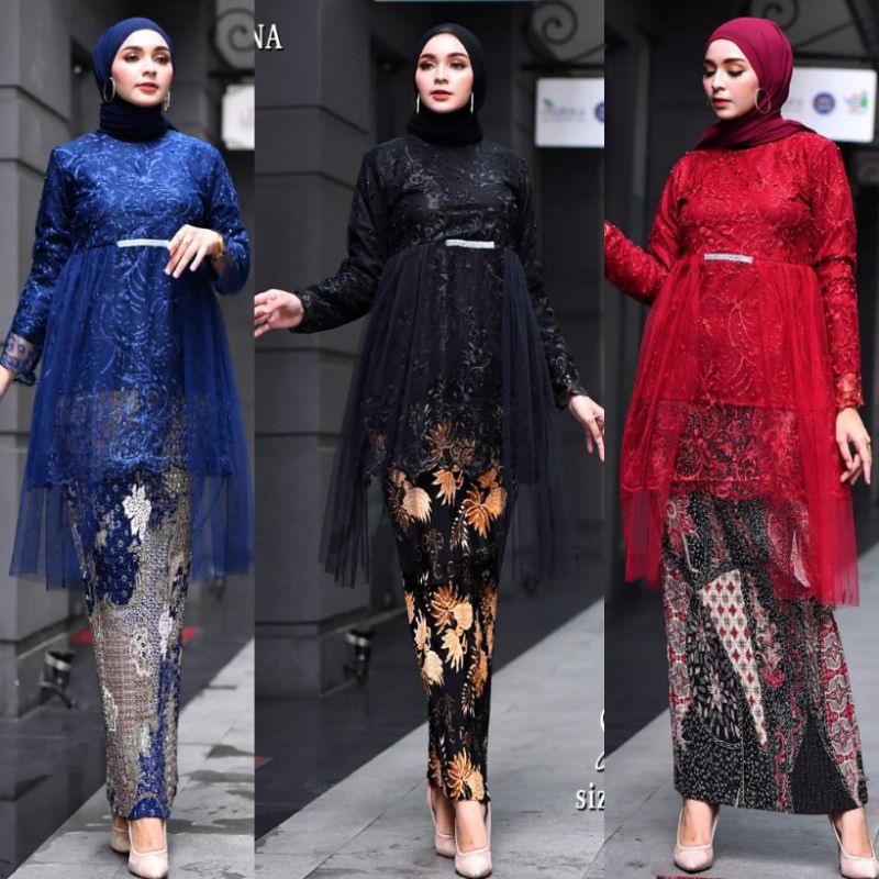 BA KEBAYA MODERN SET KEBAYA MIX PAYET TERBARU  KEBAYA PESTA MEWAH  KEBAYA KONDANGAN KEBAYA WISUDA