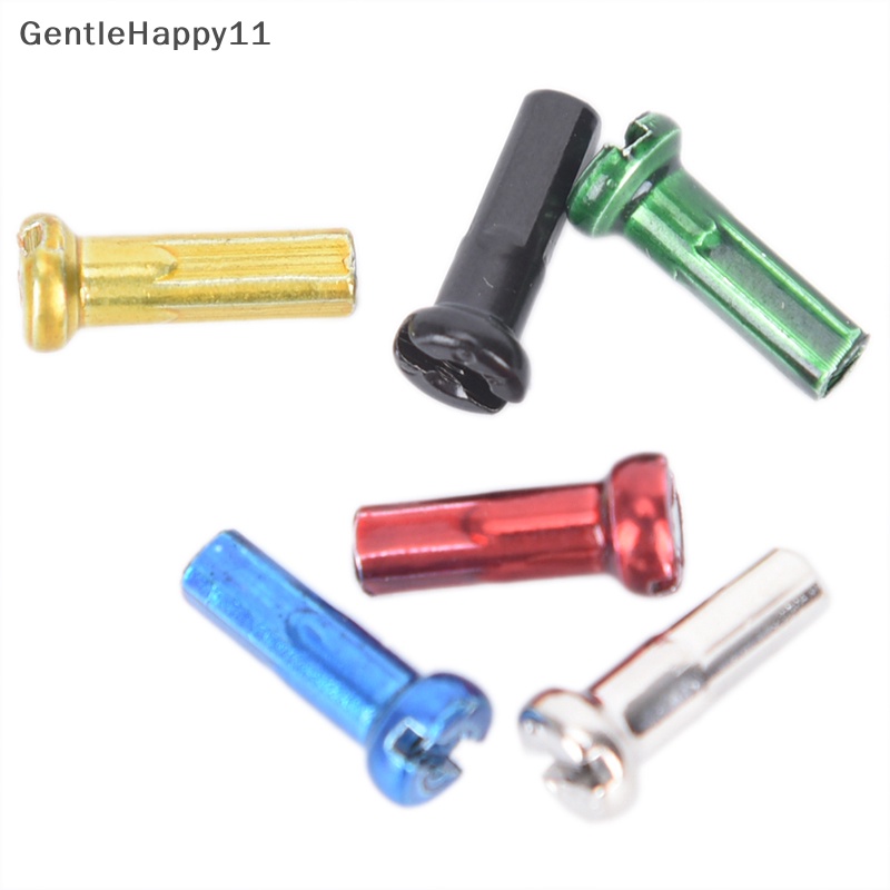 Gentlehappy 72Pcs Bike Wheel Spoke Nipples 14mm Nipples Jari Jari Sepeda Untuk id Roda Sepeda