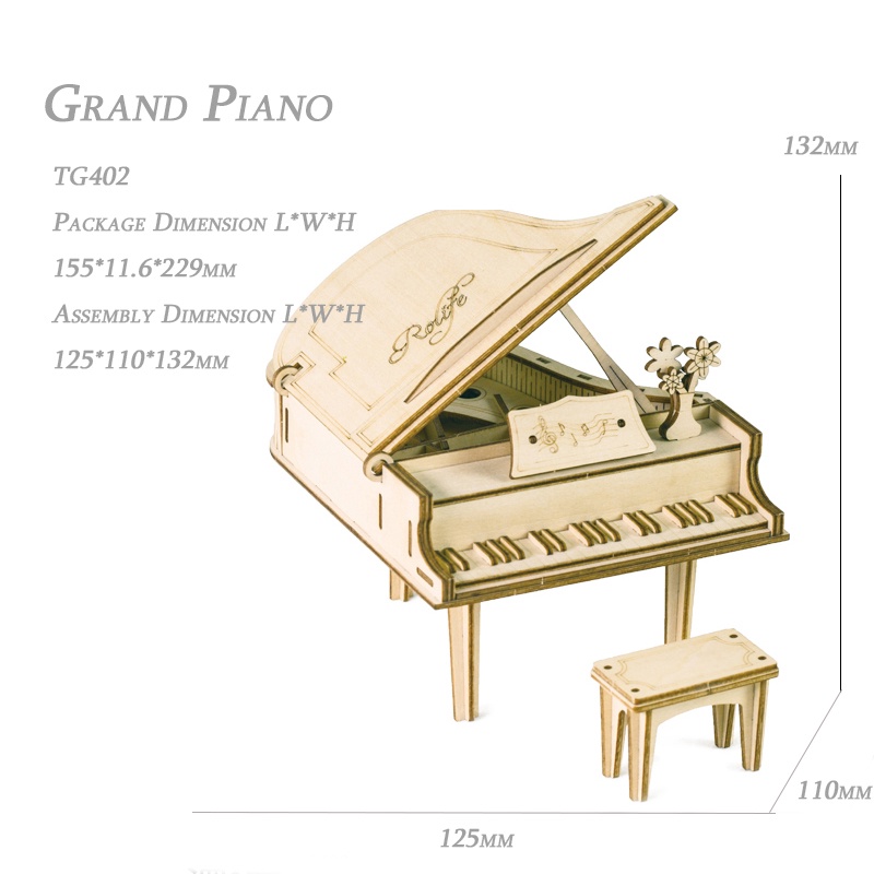 Toys Rolife Grand Piano TG402