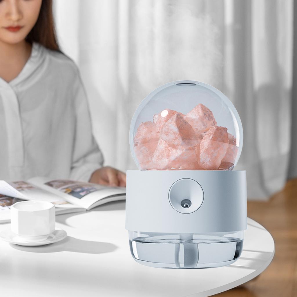 Essential Oil Diffuser Himalayan Salt Light Diffuser Cool Mist Pelembab Ruangan