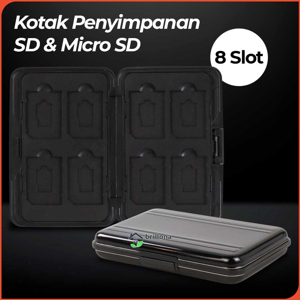 Kotak Penyimpan SD &amp; Micro SD 8 Slot - 421