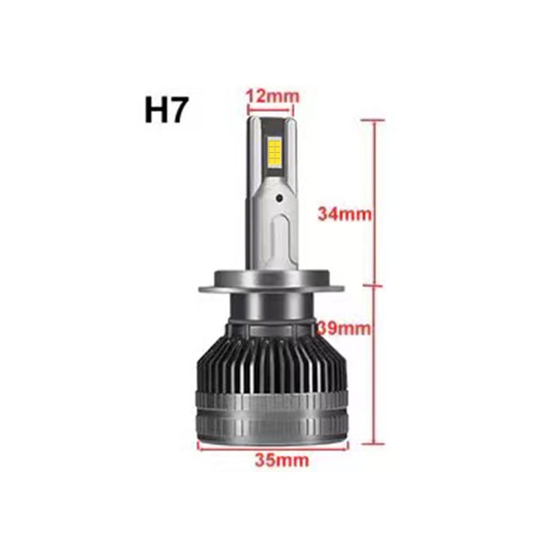 Menerangi Jalan Didepan Dengan Lampu LED Otomatis 16000LM 120W Untuk H1 H4 H7 H8 H9 H11 9005 HB3 9006 HB4